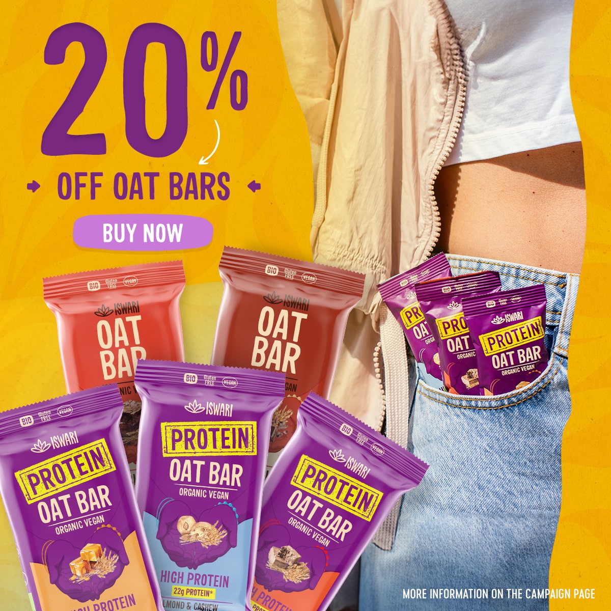 20% OFF Oat Bars